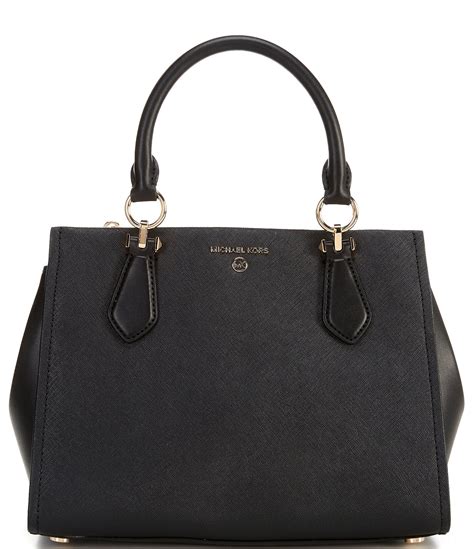 michael kors marilyn medium saffiano leather satchel